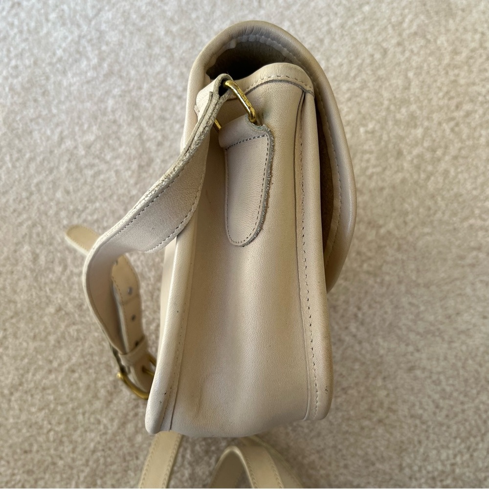Coach Collegiate Bag #9815 in Bone color Made in USA - Picture 6 of 10